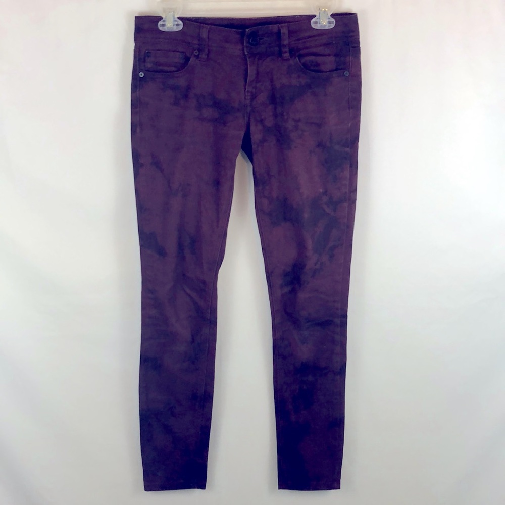 Drdigo Rein Red and Black Skinny Jeans